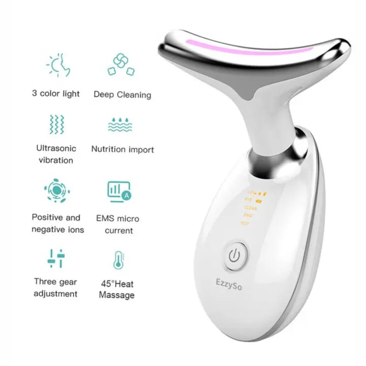 Neck Lifting And Tightening Massager EMS Microcurrent Device