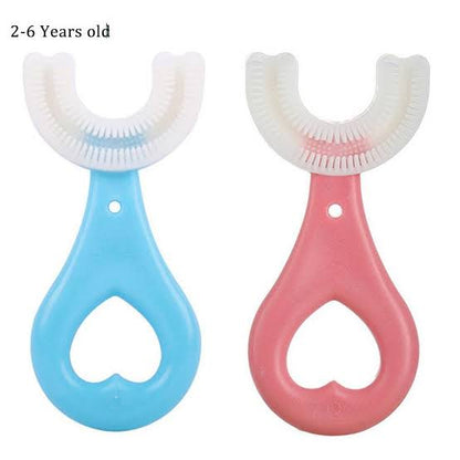 Baby Toothbrush Children's Teeth Cleaning U-Shaped Brush