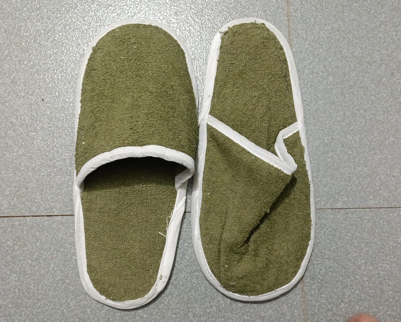 Multi Color Soft Cotton Slippers For Men And Women (Random Color)