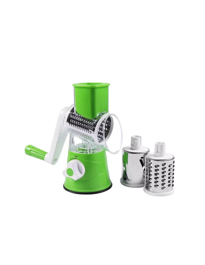 Manual Vegetable Drum Cutter Slicer Multifunctional Round Slicer