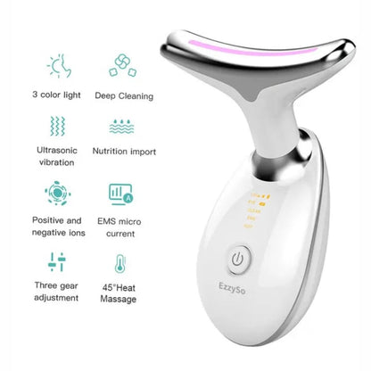 Neck Lifting And Tightening Massager EMS Microcurrent Device