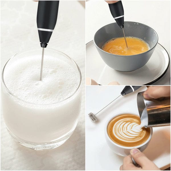 2-in-1 Electric Coffee Beater Milk Frother And Egg Whisk