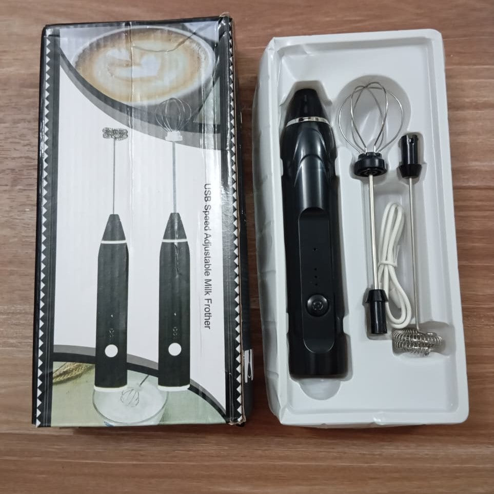 2-in-1 Electric Coffee Beater Milk Frother And Egg Whisk