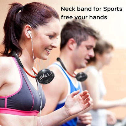Portable Neck Fan 360 Degree Rotation Hands Free Cooling