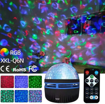 Northern Lights Aurora Galaxy Projector Ocean Wave Star LED