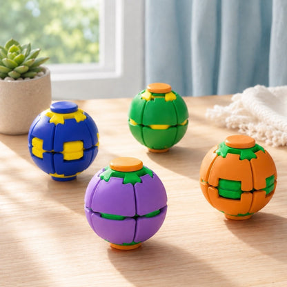 Rotatable 3D Printed Fidget Spinner Ball Stress Relief Toy