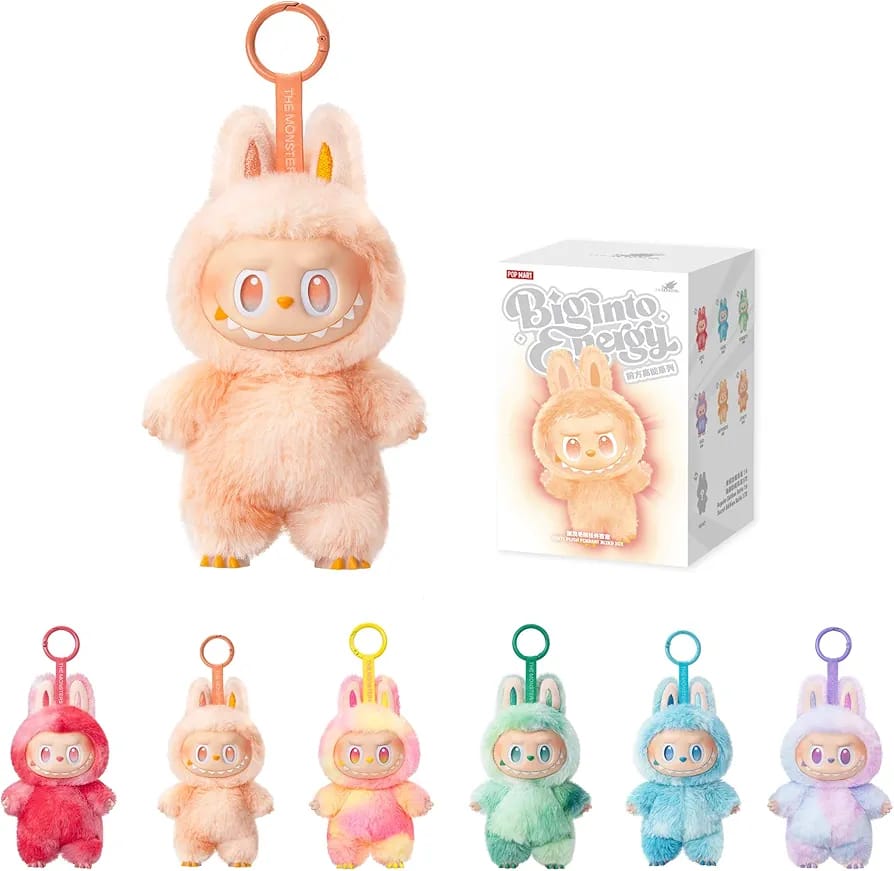 Plush Blind Box Doll Keychain Random Design Bag Charm