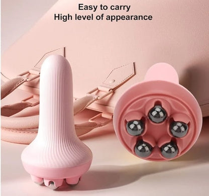 360 Roller Manual Hand Massager Full Body Pain Relief (Random Color)