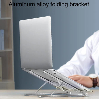 Speedx Foldable Adjustable Laptop Stand Up To 18-Inch
