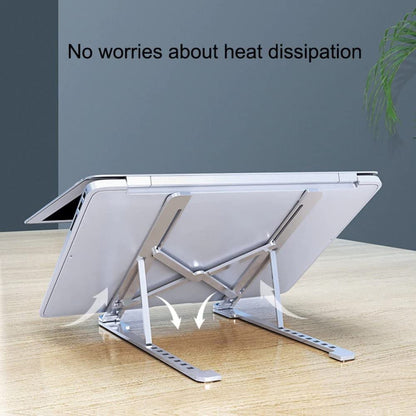 Speedx Foldable Adjustable Laptop Stand Up To 18-Inch