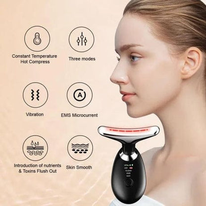 Neck Lifting And Tightening Massager EMS Microcurrent Device
