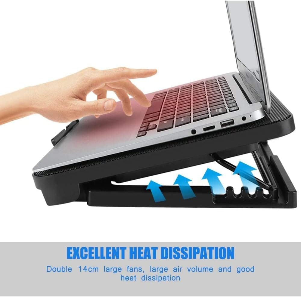 Speed-X N99 Dual Fan Laptop Cooling Pad Dual USB Ports